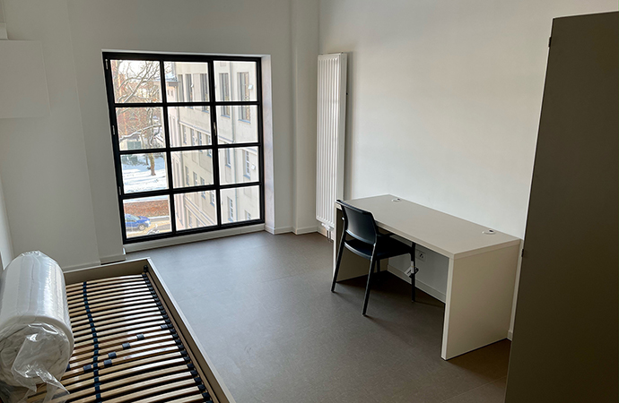 Einzelaparment Möblierung